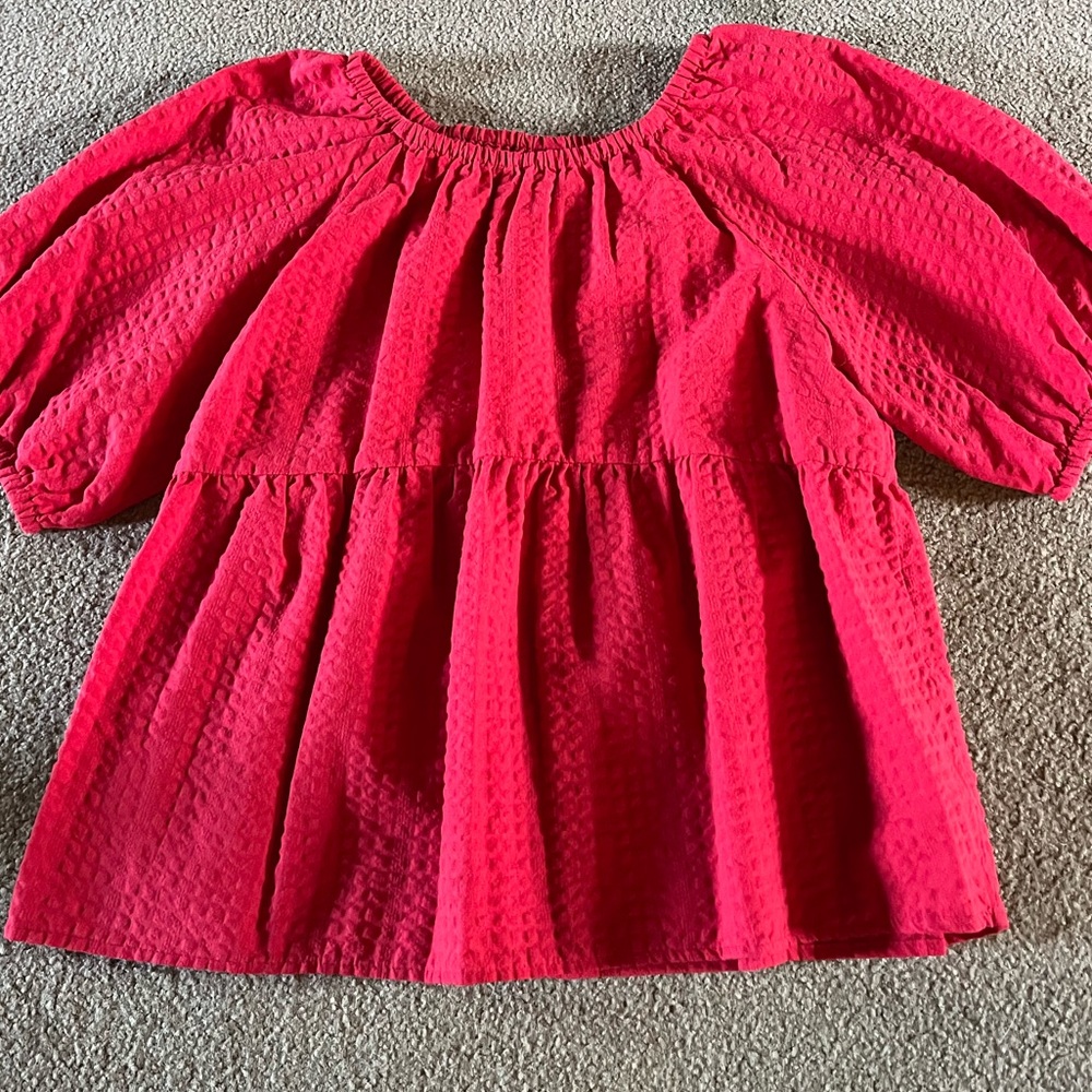 Old Navy Red Blouse